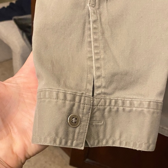 Chico's Khaki Utility Jacket - Picture 3 of 8